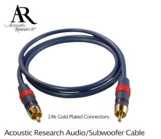 research performance series audio cable contents include 1 one 3 feet 