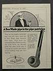 1920s advert for BEN WADE pipe patrician smoking advert