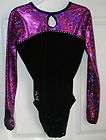 NEW Milano Belladona​ L/s Foil Leotard Age 13 14 (34)