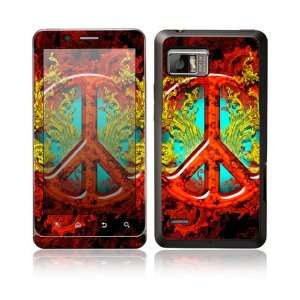  Flaming Peace Design Protective Skin Decal Sticker for 