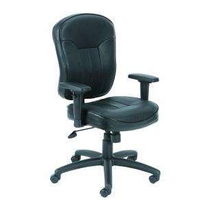    Boss Leather Task Chair with Adjustable Arms