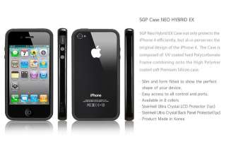 SGP Case Bumper Neo Hybrid EX per iPhone 4 Soul Black  