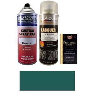   Bluish Green Metallic Spray Can Paint Kit for 2000 Daewoo Lanos (42U