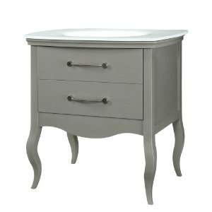  Decolav 5265 SLT Gabrielle Vanity with Glass Top and 