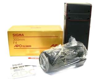 Canon AF Sigma 300mm F4 APO Tele Macro   nuovo NO Digit  