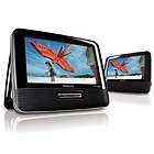 Philips PD7012   7 Widescreen Portable DVD Player with Dual Screens 