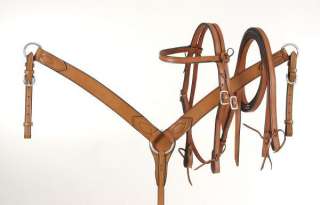 Royal King Frontier Leather Pony Breastcollar  