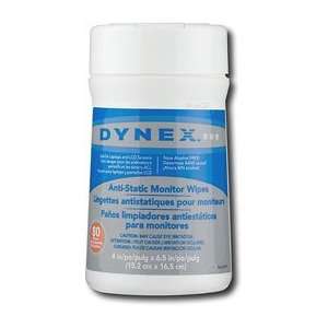  Dynex Antistatic Monitor Wipes (80 Count) DX LCDWPS