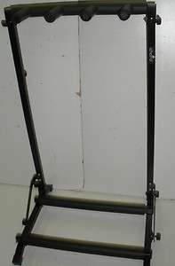 Tripple guitar stand gun rack type For elec or acoustic  
