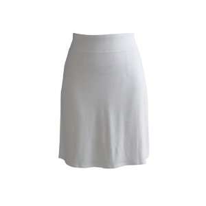  Gaiam Knee Length Skirt, SIZE_XL, COLOR_WHITE Sports 