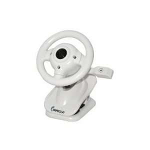  WC100 Steering Wheel Webcam with Built in Mic White 