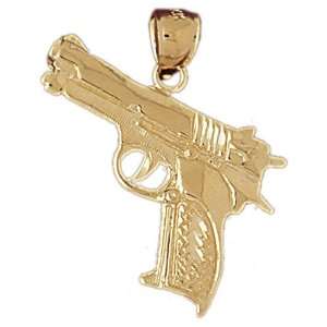   14K Gold Pendant Military Inspired 3.4   Gram(s) CleverEve Jewelry