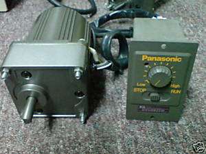 Panasonic motor M81A25GD4W1 with speed controller  