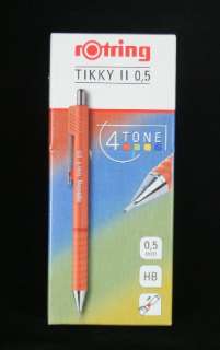 10 x Rotring TIKKY Pencils 0.5 PASTEL RED New  