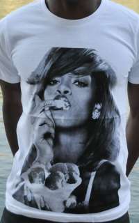    RIHANNA T Shirt Lil Wayne Kanye West Wiz Khalifa Dispo S M L