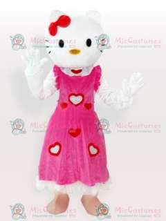 Discount Hello Kitty in Pink Dress Adult Mascot Costume