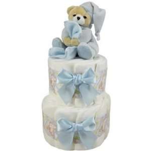   Baby Gift Basket Baby Shower Centerpiece by Peachtree Baby Cakes Baby