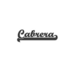 Athletic Cabrera Family Name Car Truck Vehicle Bumper Helmet Decal 