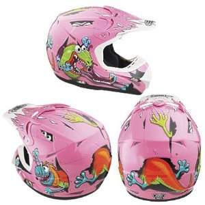   Youth GM46Y Special Edition Full Face Helmet Small  Pink Automotive