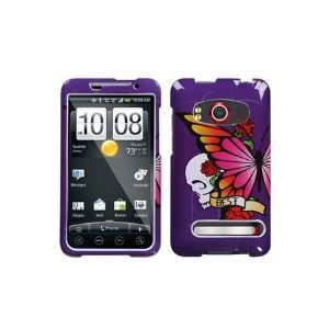  HTC Evo 4G Graphic Case   Best Friend Purple Cell Phones 