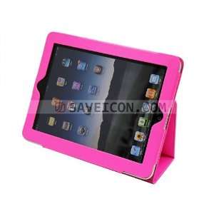   Leather Case Cover with Built in Stand for Apple iPad 1 1st Generation