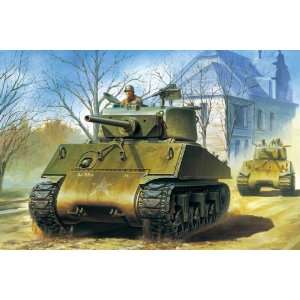 Tasca 1/35 U.S. Sherman M4A3E2 Assault Tank Jumbo Kit  Toys & Games 