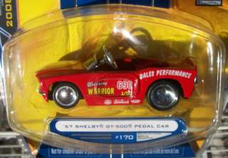   Time Muscle Big Time 67 1967 Red Shelby Mustang 500GT Pedal Car  