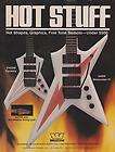 1985 WESTONE X4SW DIMENSION IV & XV2SW DYNASTY GUITAR PRINT AD