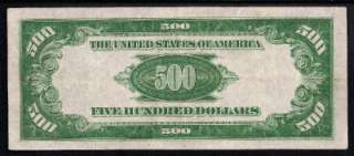KD 1934 $500 Five Hundred Dollar Bill VF++ Boston *LGS* Federal 