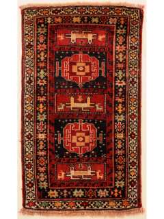 Rugs Handmade Persian Carpet Wool Balouchi 2 x 3  