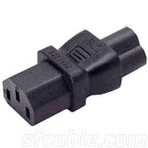   SF Cable, IEC C6 3 prong plug to C13 3 prong receptacle Electronics