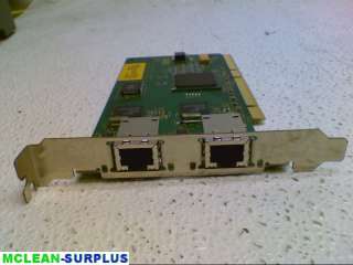 3Com 10/100 PCI Dual Port NIC 3C982 TXM  