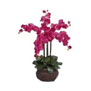   Decorative Vase Silk Flower Arrangement   Nearly Natural   1211 BU