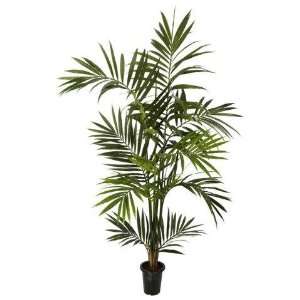  Exclusive By Nearly Natural 6 Ft Kenitia Palm Silk Tree 