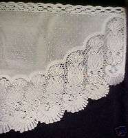 NEW Cream Colored LACE VALANCE 54 W X 24½ L  