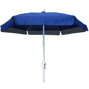   7GCRW NBL 7.5 Foot Garden Umbrella, Navy Blue Patio, Lawn & Garden