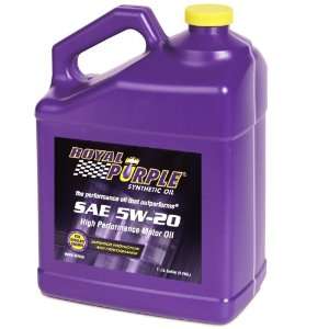   SAE 5W 20 High Performance Synthetic Motor Oil  1 Gallon, (Pack of 4