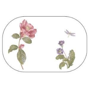  Corelle Camellia Placemats Reversible Deco 17 x 11 1/4 