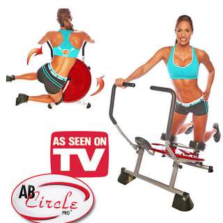 AB CIRCLE PRO ABDOMEN WORKOUT MACHINE AS SEEN ON TV EXERCISE CRUNCHES 