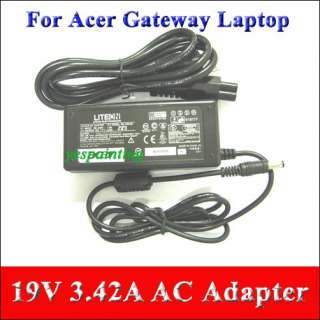 AC Adapter for LITEON ACER GATEWAY PA 1650 02 19V 3.42A  