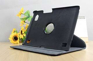 Acer Iconia Tab A500 Leather Case Stand 360Â° Rotating  