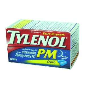 Tylenol PM Caplets 24s (Pack of 3)