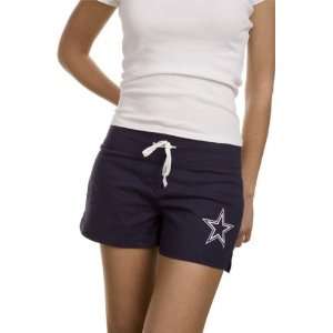    Dallas Cowboys  Navy  Womens Active Shorts