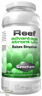 Seachem Laboratories Reef Advantage Strontium   1 Kilo  