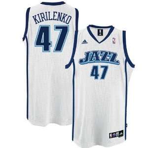  NBA adidas Utah Jazz #47 Andrei Kirilenko White Swingman Basketball 