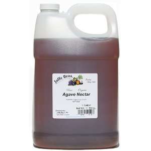 Organic Agave Nectar, Raw   1 Gallon  Grocery & Gourmet 