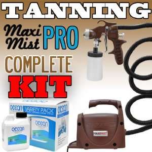   PRO Sunless Spray Tanning KIT Machine System Airbrush Tan MaxiMist KIT