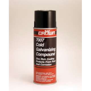 Aervoe 7007 Cold Galvanizing Compound Spray Can 088193070079  