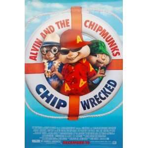  Alvin and the Chipmunks Chip Wrecked Regular Movie Poster 