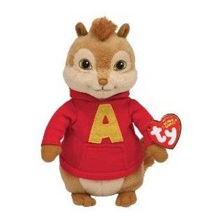 Ty Alvin and the Chipmunks 8 Alvin Plush Doll Toy